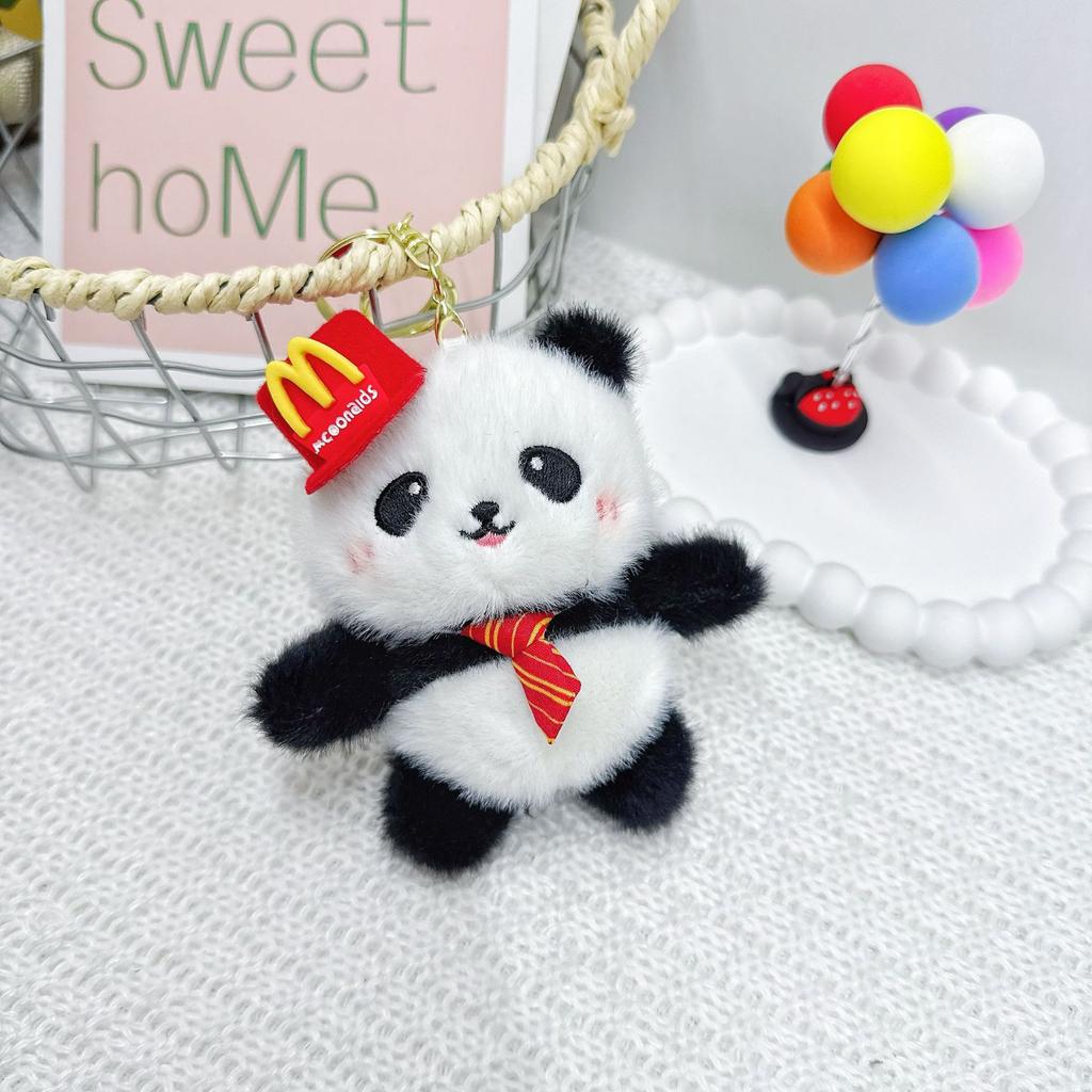 Cute Panda Pendant, Teddy Bear Doll Pendant, Panda Keychain, Chengdu Panda Gift
