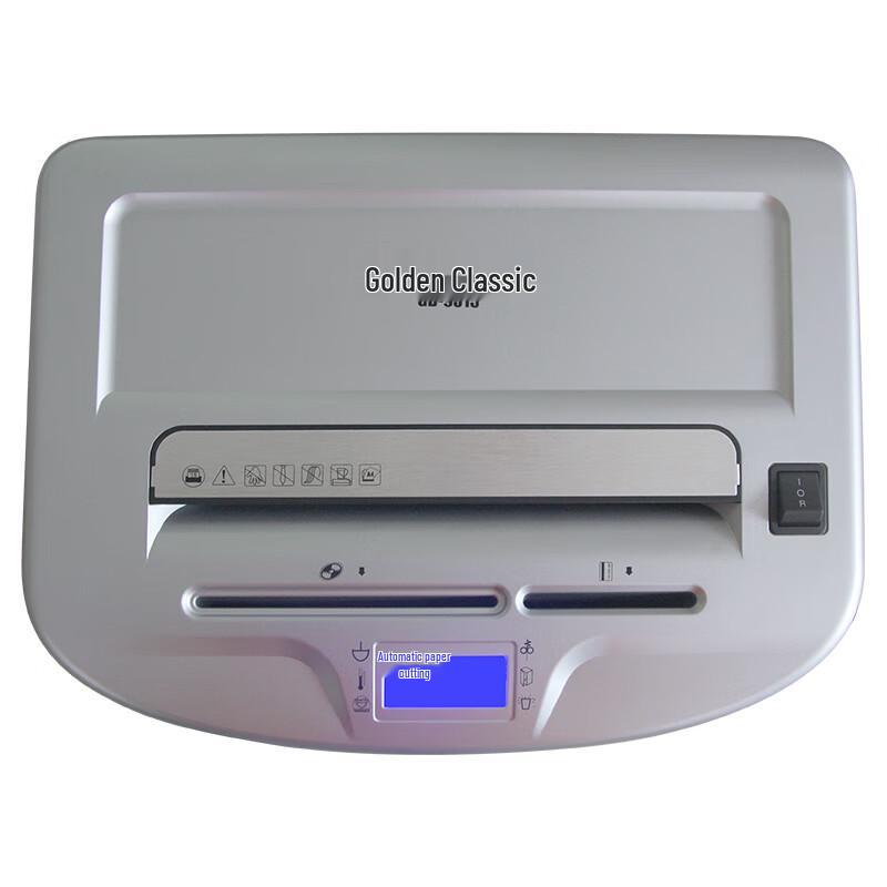 GOLDEN GD-9315 Commercial Cross-Cut Paper Shredder CN plug (adapter included)