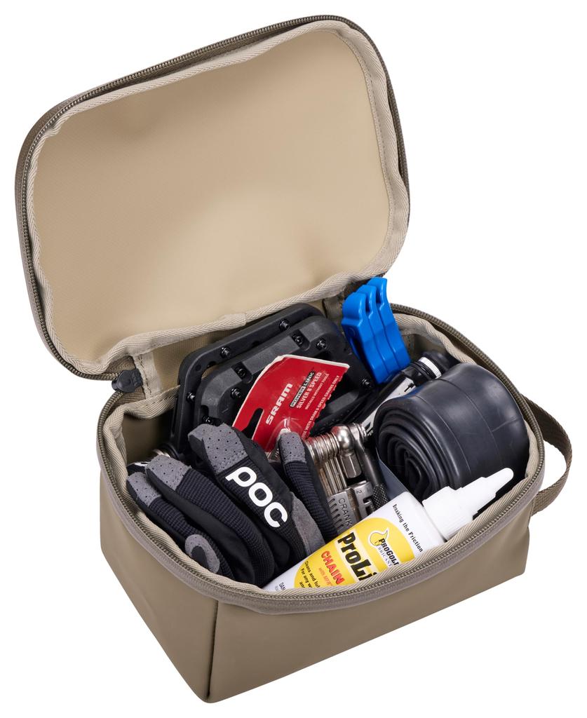 THULE Chasm Small Gear Cube Case, Water-Repellent, 3L, 3205606 Deep Khaki