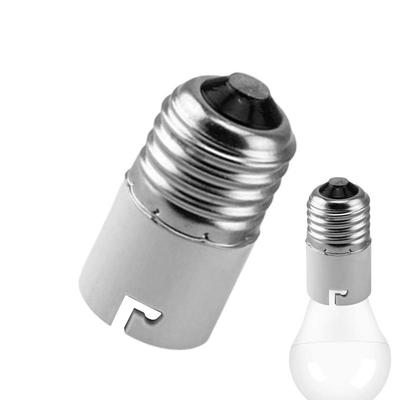 B22 To E27 Light Bulb Adaptor E27 Lamp Converter Holder Adaptor White Lighting Extension Socke Lamp Holder Lighting Parts