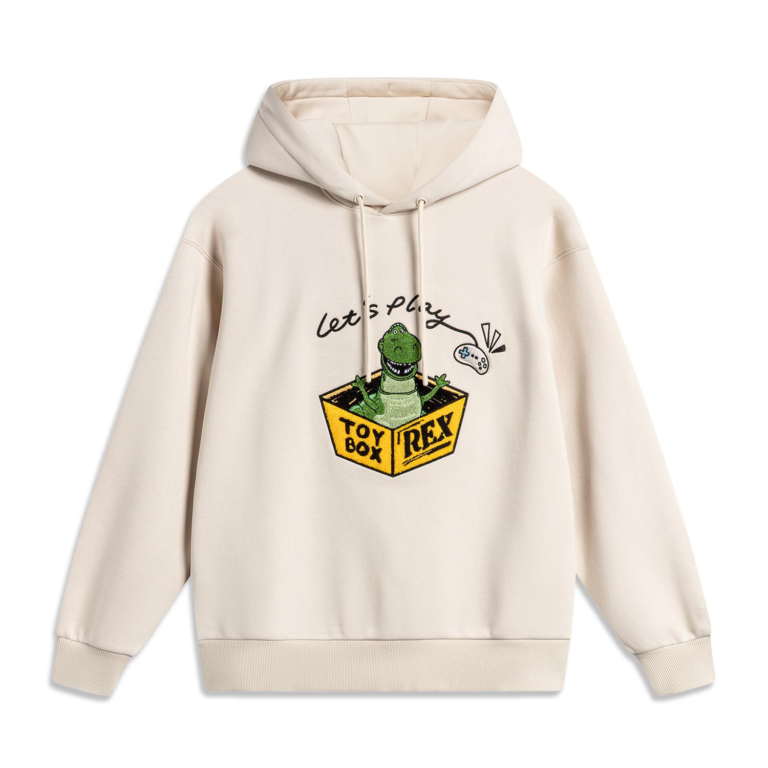 

Li Ning X Disney Коллаборация Серия Спортивный Стиль Жизни Серия Обнимающий Дракон Принт Буквы Удобная Дышащая Свободная Толстовка Женская толстовка AWDU494-3 M