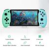 Nintendo Switch OLED Ergonomic Controller Grip with Gravity Induction of Six-Axis Gyroscope, Double Motor Vibration, Kickstand and Game Card Slot