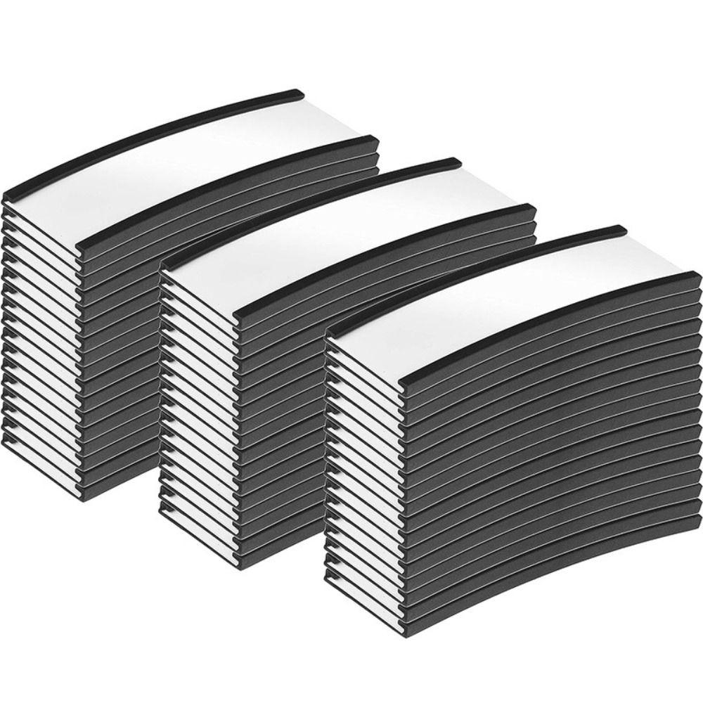 Protective Film Magnetic Label Holder Strong Magnet Compact Label Holder  Metal Shelves