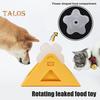Rollendes Futterleckspielzeug, interaktives Leckerli-Spenderspielzeug für Hunde, Puzzle, langsamer Futternapf für das Training von Katzen und Welpen, Linderung von Langeweile