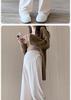 Spring/Autumn Maternity Wide-Leg Drawstring Pants for Early Pregnancy