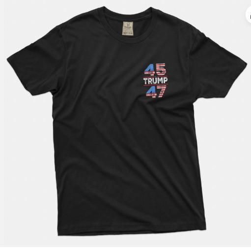 Trump 45th and 47th President T-shirt DJT Donald Trump President Tee shirt XXXXL