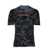 SIMMS Fishing Clothes Camo Sunblock Outdoor Luya Short-sleeved Sweatshirt Breathable T-shirt Top