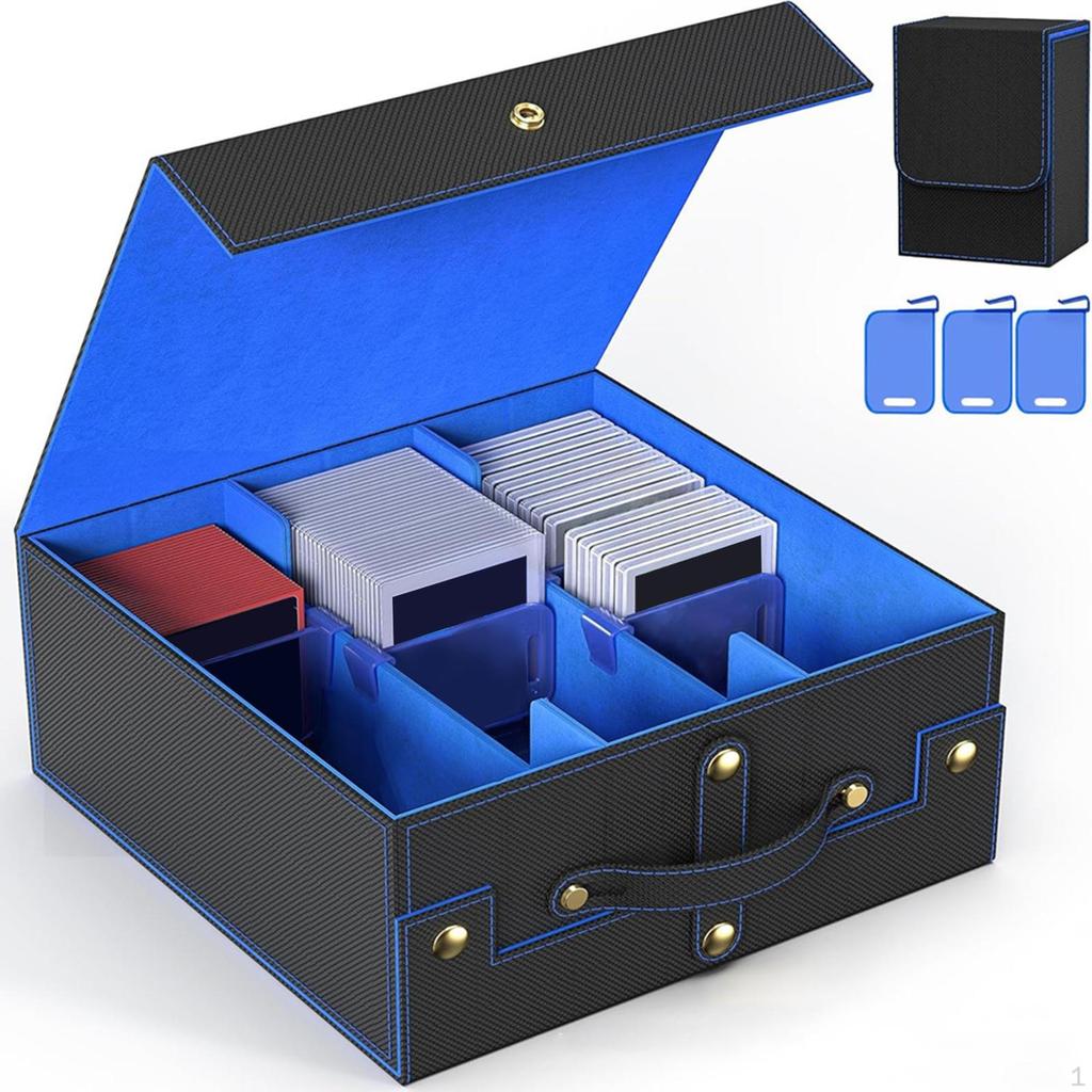Card Storage Box Gathering Deck Organizer Holder for Baseball Cards