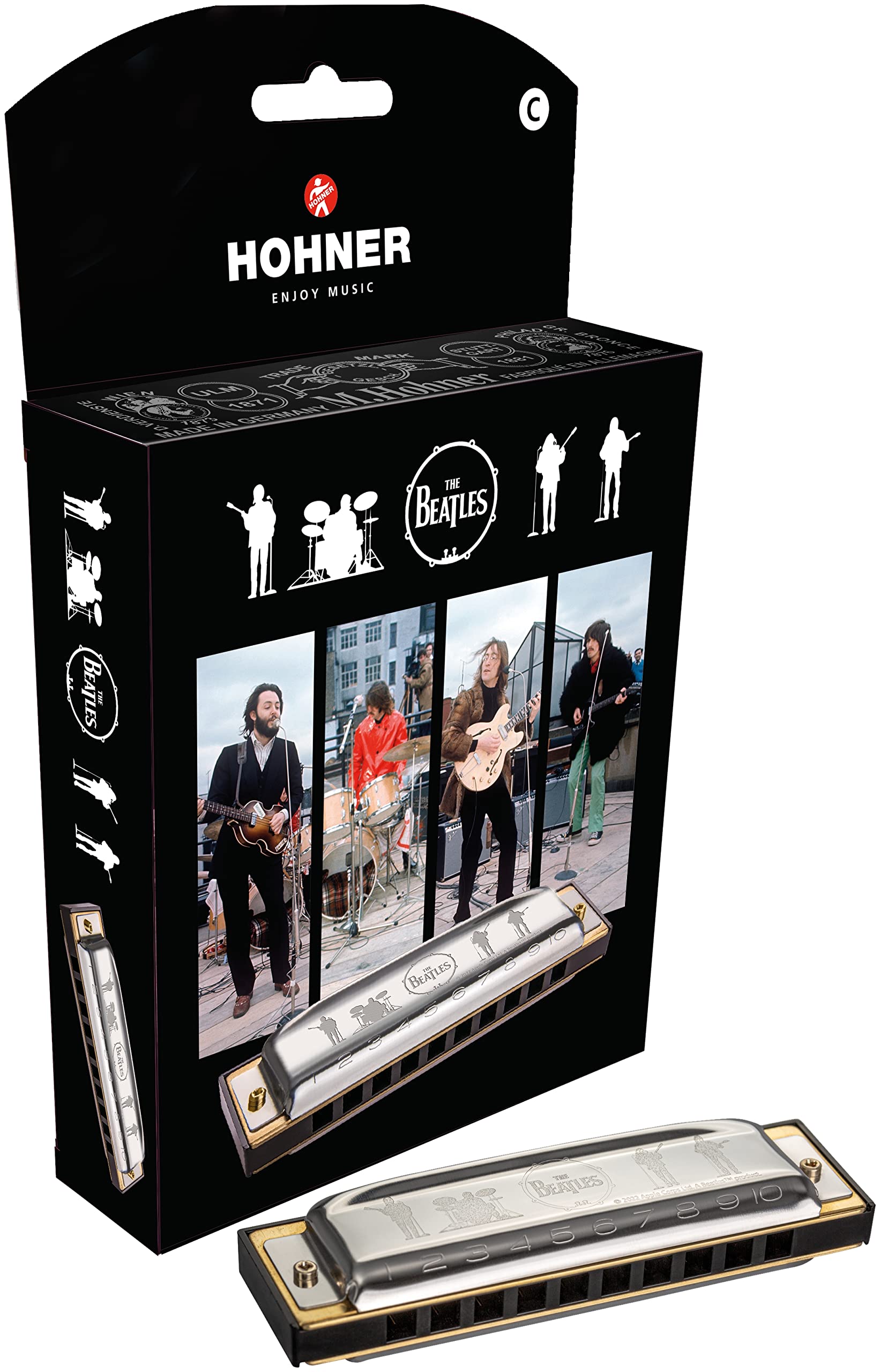 

Губная гармошка HOHNER THE BEATLES 10 отверстий, тональность C []