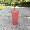 10PC 24OZ Glitter Straw Cups Large Capacity PP Single Layer Plastic Cups 710ml Glitter Cups Drink Party Cups Takeaway Drinks