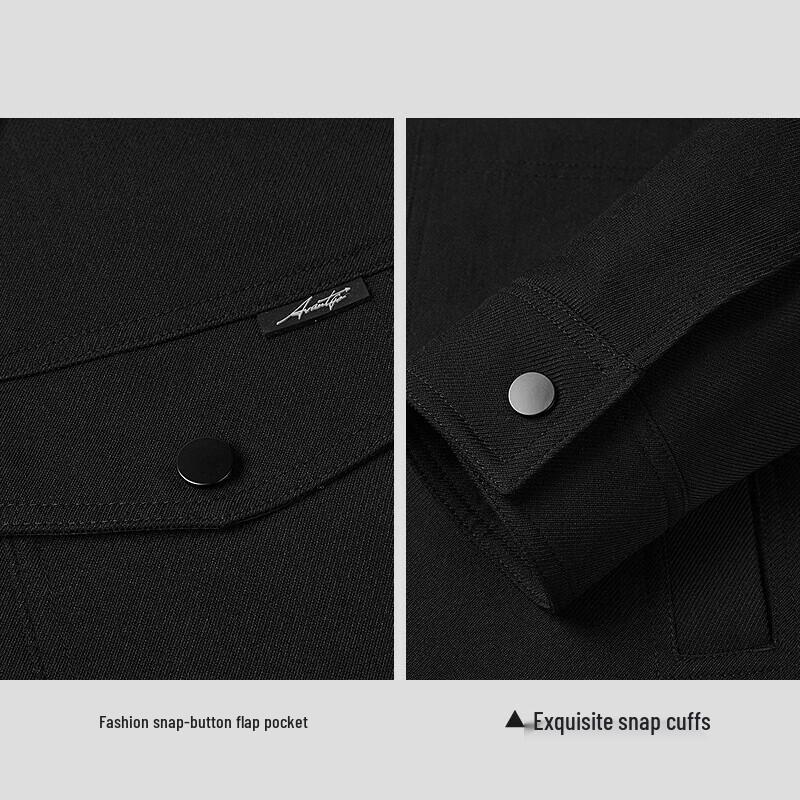 HLA Men's Lapel Collar Padded Winter Jacket