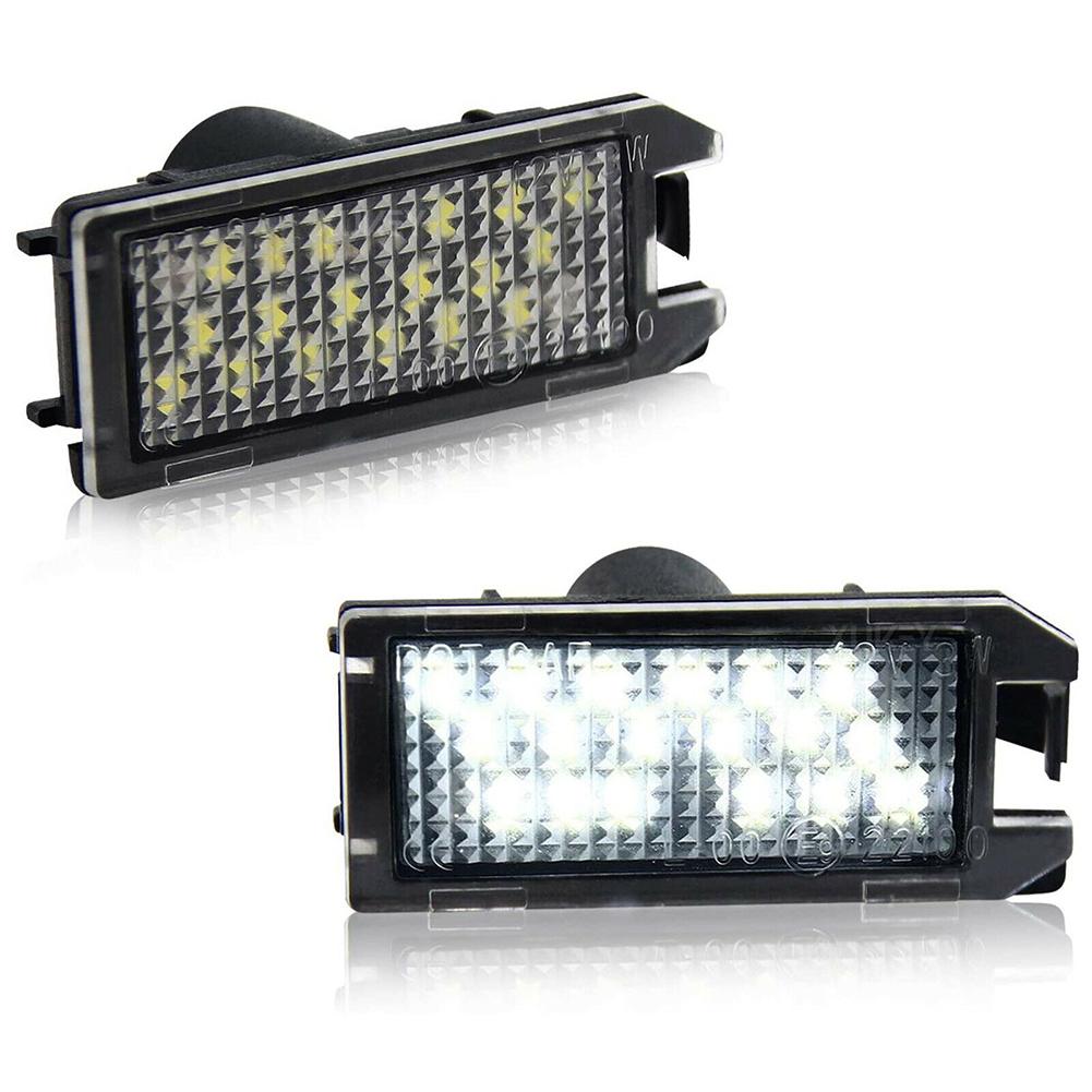 

2PCS LED Car License Number Plate Light For Fiat 500 For Dodge For Viper For Jeep For Grand Cherokee For Jeep For Compass China Mainland