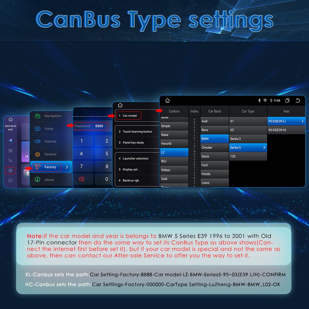 Hizpo 7-calowy 2-DIN Android 13 Samochodowy Odtwarzacz Multimedialny Dla BMW X5 11 E53 E39 M5 1996-2003 Stereo Nawigacja GPS Audio Inteligentny Carplay 4G Radio Samochodowe