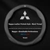 For Mitsubishi Outlander Pajero Asx Colt Lancer EX Evolution X L200 Triton RALLIART Delica Eclipse Car Steering Wheel Cover
