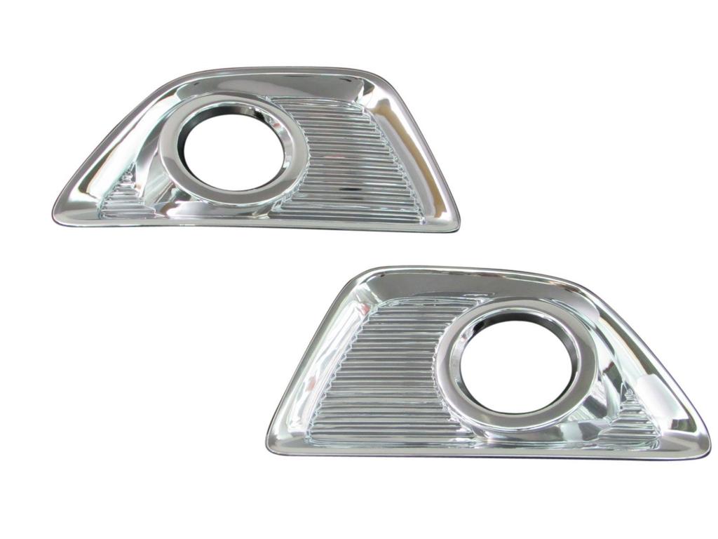 BRIGHTZ Chrome Fog Light Covers for Solio and MA46S MA 21676 MA26S, MA36S, [FOG-COV-129] MA26, A26, 26,