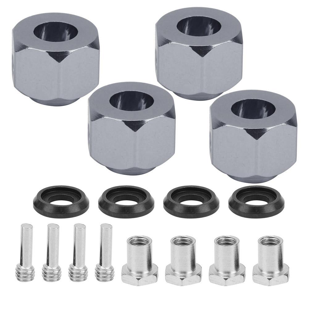 Hex Hub Widening Connector 8mm Accessory for 1 10 RC Model Car Couleur titane