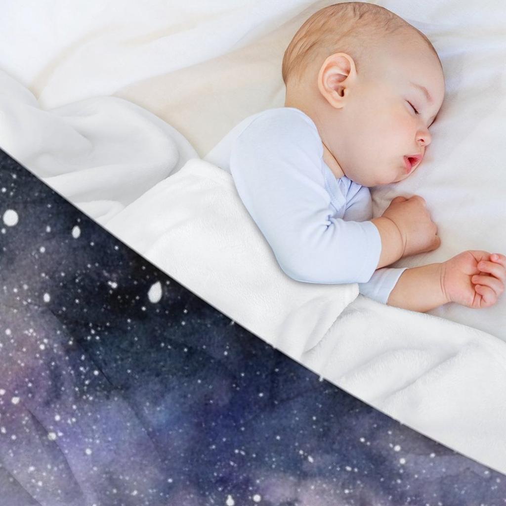 Horsehead Nebula Throw Blanket Decorative Throw Moving Flannel Fabric Weighted Blankets