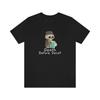 Death Before Decaf Skater Style Skeleton Drinking Coffee T Shirt Grim Beanie Latte Funny Vintage Washed Homme Soft Slightly