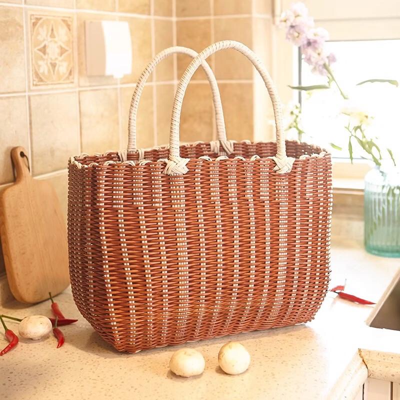 Portable Picnic & Shopping Basket