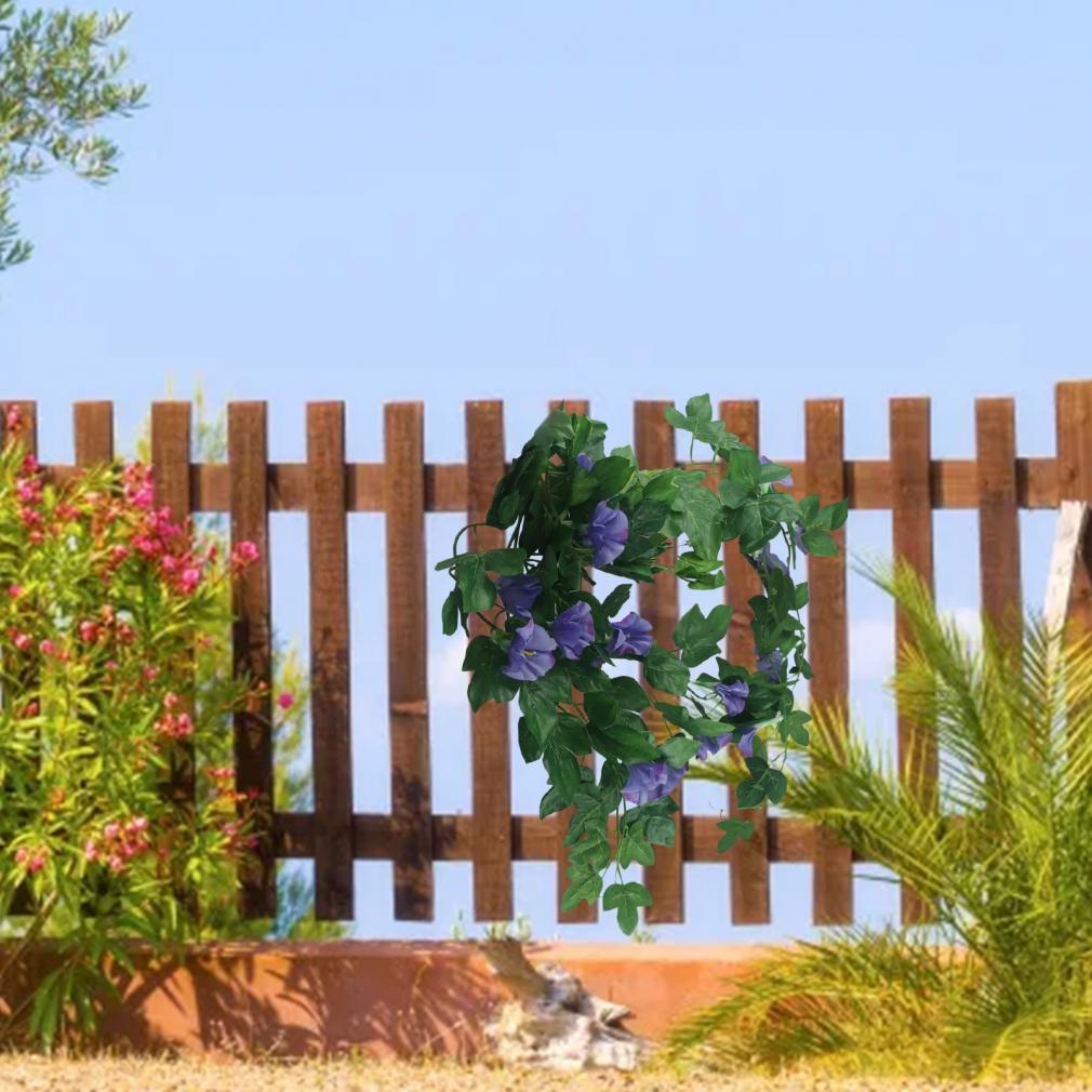 Realistic Artificial Plants Artificial Hanging Plants Fake Morning Glory Vine