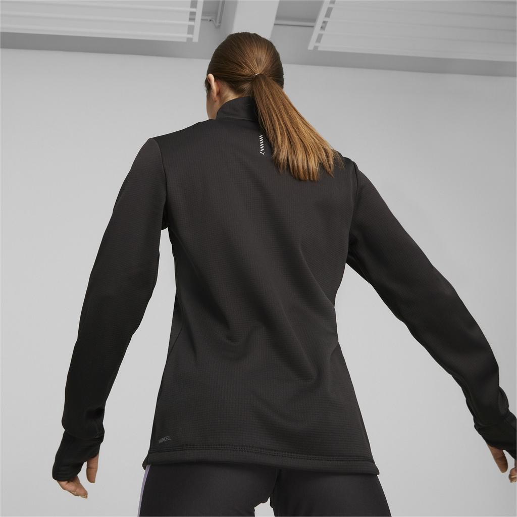 Puma Run Micro Fleece Sweatshirt 1/2 Zip 52405501 R Xs