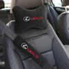 Bordado Cojines para el Cuello del Asiento del Coche Funda para Cinturón de Seguridad para Lexus RX330 IS250 Ct200h ES300h RX350 IS300h NX300h RX400h UX Accesorios