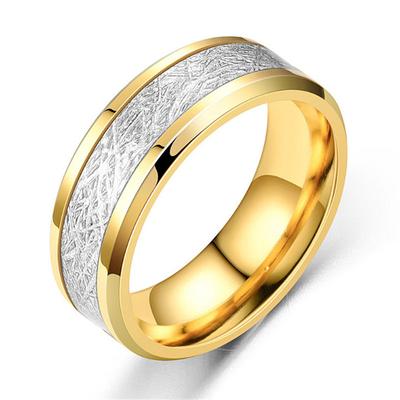 Stainless Steel Couple Ring for Men and Women, Embossing Finger Rings, Engagement Jewelry, Anniversary Gift, Fashion, New, 2024