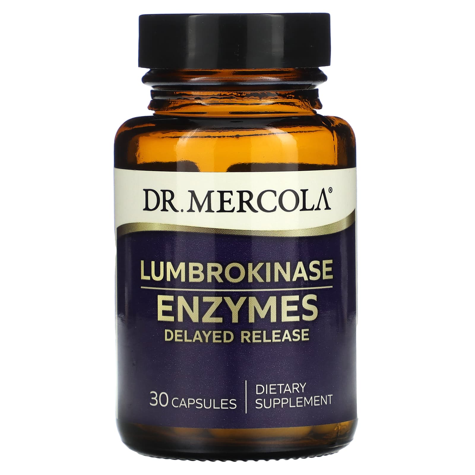 

Dr. Mercola, Lumbrokinase Enzyme, 30 Capsules