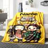 Custom Name Flame Passion Name'S Journey Party Blanket For Couch Bed Plush Cozy Fuzzy Blanket Super Soft Warm Blankets For Fall And Winter 0916304