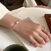 Cat'S Eye Broken Bracelet, High-Grade Light Luxury Brushed Round Jewelry