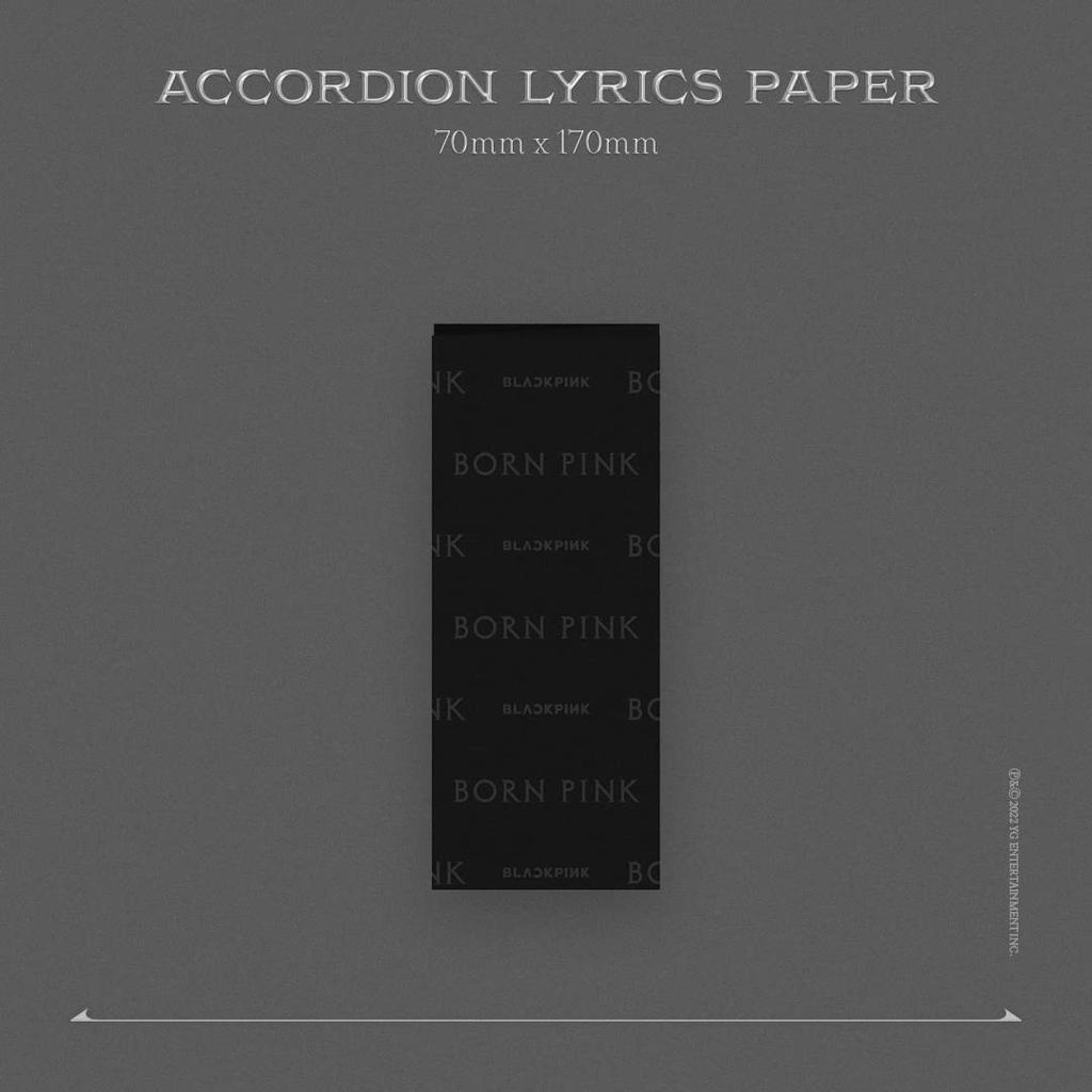 BLACKPINK 2. ALBUM DIGIPACK [BORN PINK] Version. (Koreanische Ausgabe)