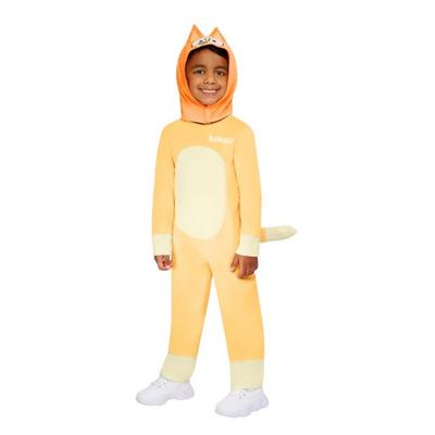 Bluey Childrens/Kids Deluxe Bingo Plush Costume Set