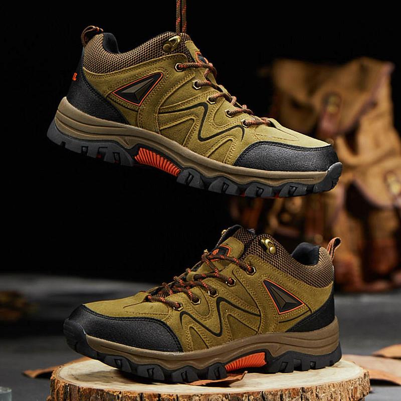Men Winter Casual Outdoor Sports Waterproof Sneakers NonSlip New Casual Ankle Boots Shoes Snow Warm Plush Non Slip Fashion Hiking
