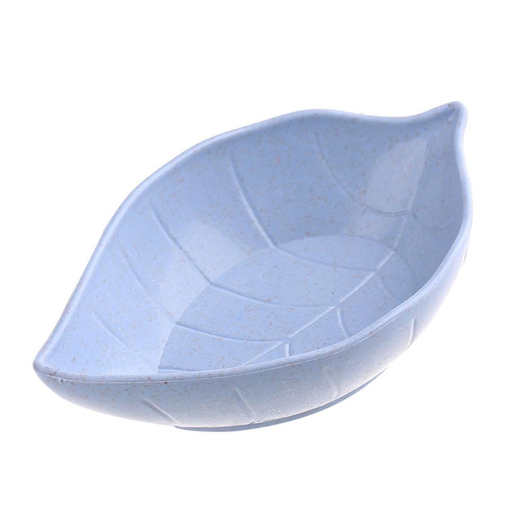 Malý talířek Univerzální tvar listu Osvěžující barva Bezpečný Miska na koření pro domácí kuchyni