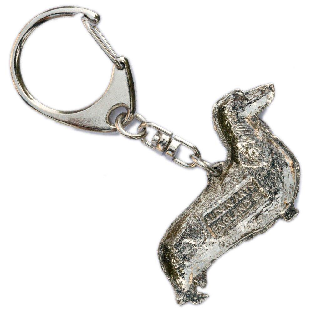 Dachshund (Long) Made In England Art Dog Keychain Collection