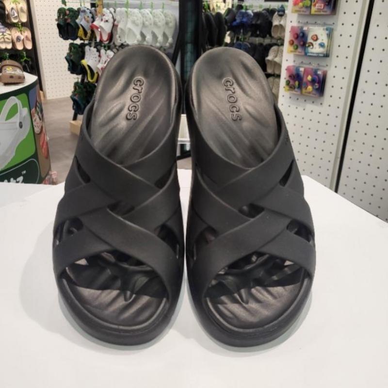 Crocs Getaway Weave Slide Black 210788 001