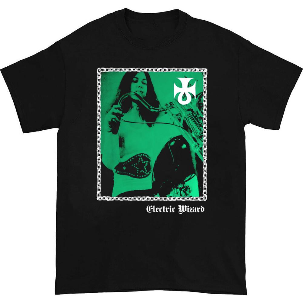 

Електричний Чарівник 1995 Гурт Бавовняний Подарунок Для Шанувальника Унісекс Унісекс Футболка XXL