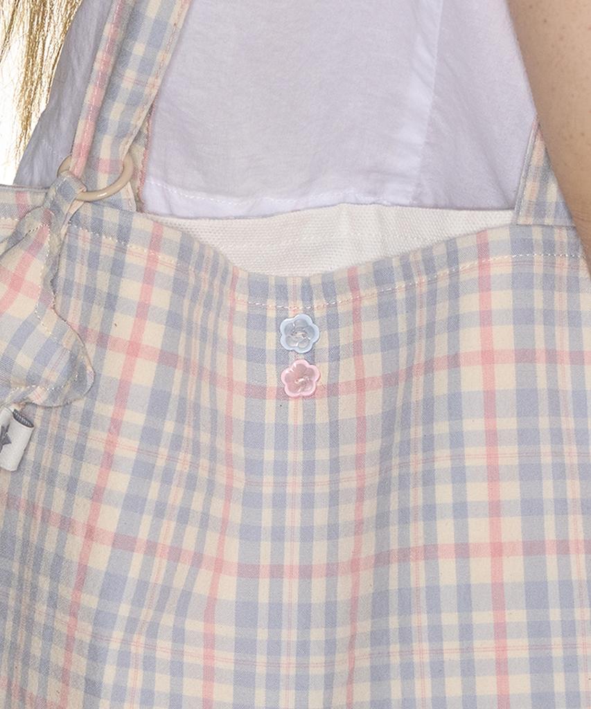 Kiibi Summer Check Shoulder Bag Blue