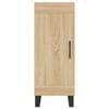 Highboard in Sonoma Oak Finish 34.5 x 34 x 180 cm Particleboard