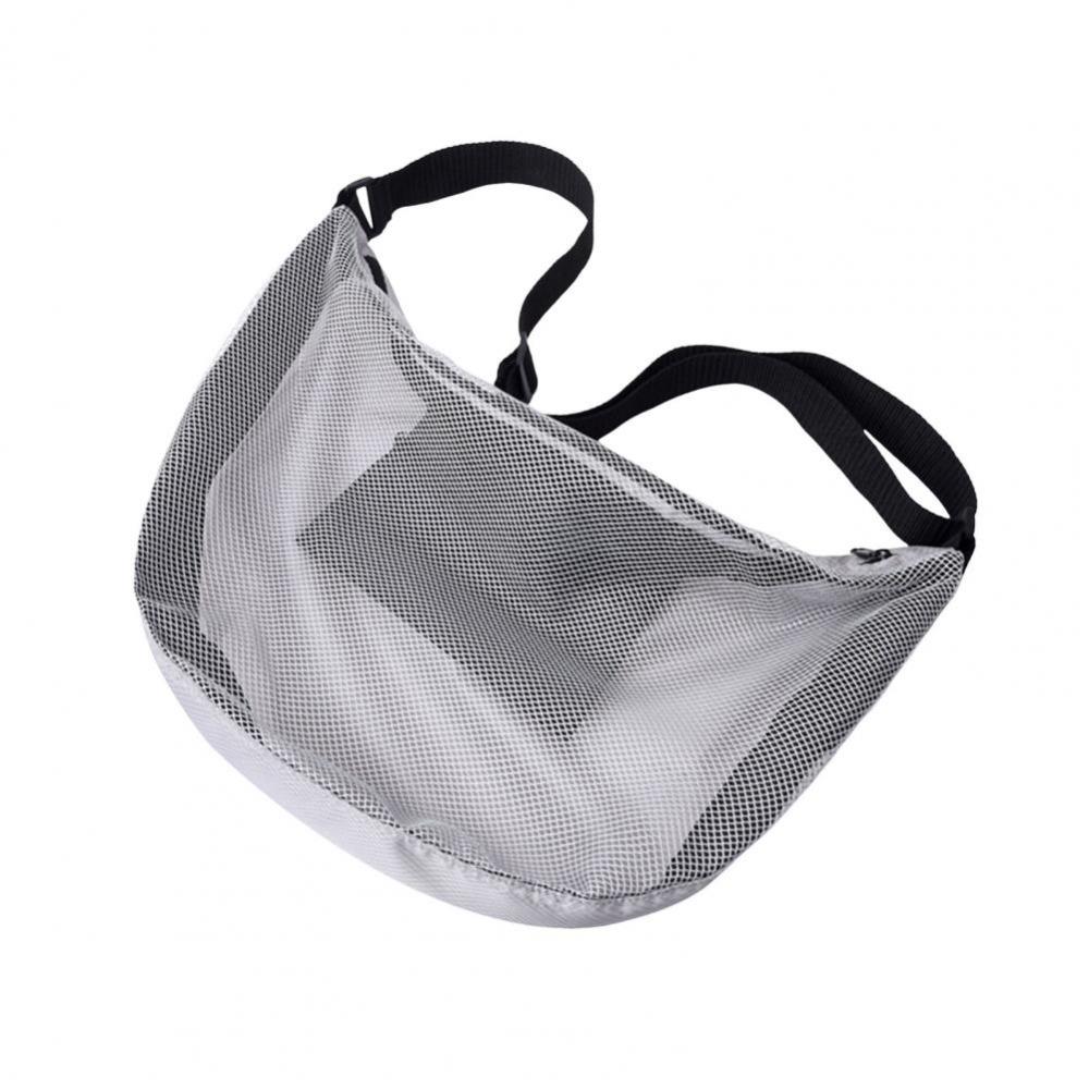 Adjustable Crossbody Ball Bag Single Shoulder Soccer Storage Case Basketball Mesh Bag  Team Work