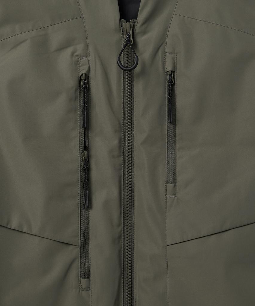 Musinsa Standard [City Leisure] Stitch V-Neck Padded Vest [Light Khaki]