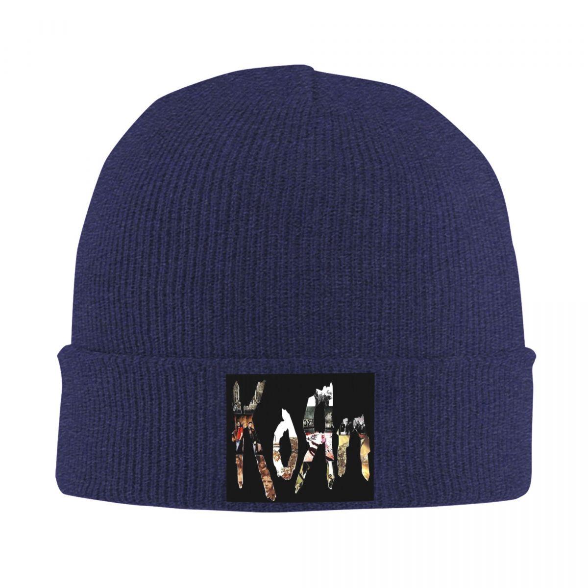

Music Rock Korn Band Warm Knitted Cap Winter Knit Bonnet Hat Skullies Beanies Hip Hop Caps for Unisex One Size
