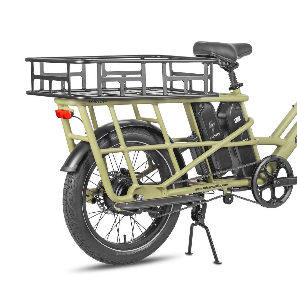 Fafrees FF20 CUV Electric Cargo Bike 250W with48V 12Ah Dual Batteries 20inch