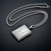 Popular Bible Magic Box Cross Brass Pendant Necklace