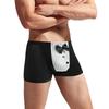 Mens Butler Lingerie Underwear Waiter Gentleman Costume Cosplay Bow Button Bow Tie Boxers Shorts Nightclub Server Uniform Trunk