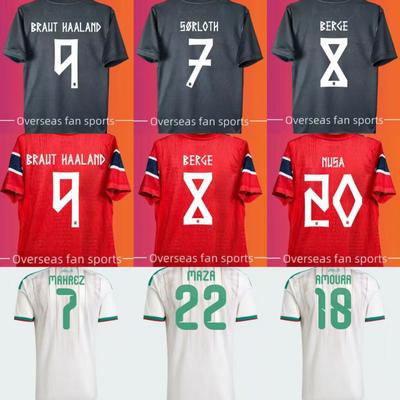 2026 World Cup Jersey Football Jersey Algeria Harland Mbappe French National Team Jersey