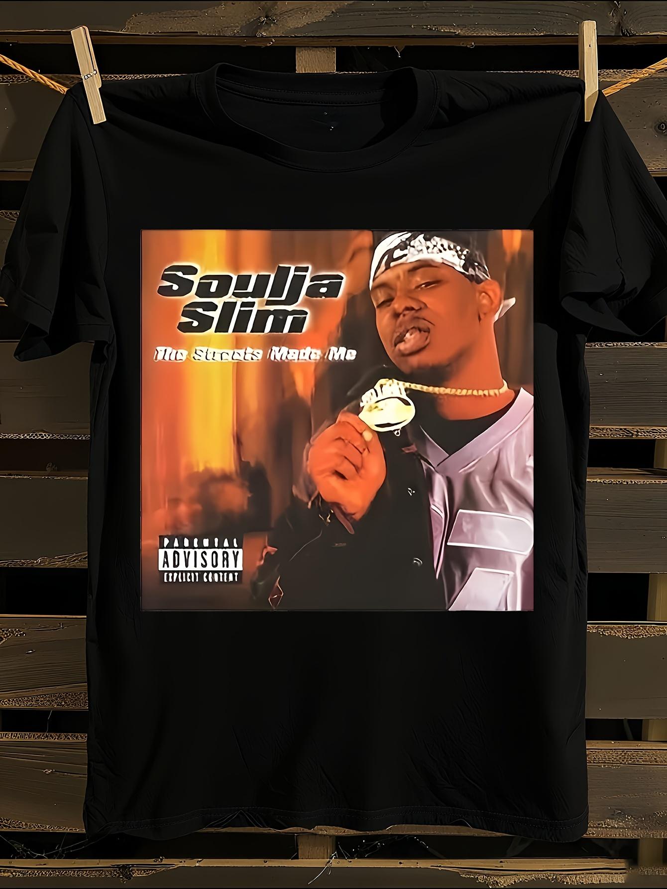 Soulja Slim The Streets Made Me Soulja Slim Graphic Tshirt XXXL