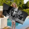 Singer B-Beyonce Cowboy Bath Towel Microfiber Soft Water Absorbing Breathable For Girl Kids Decorative Cartoon Beach Towel