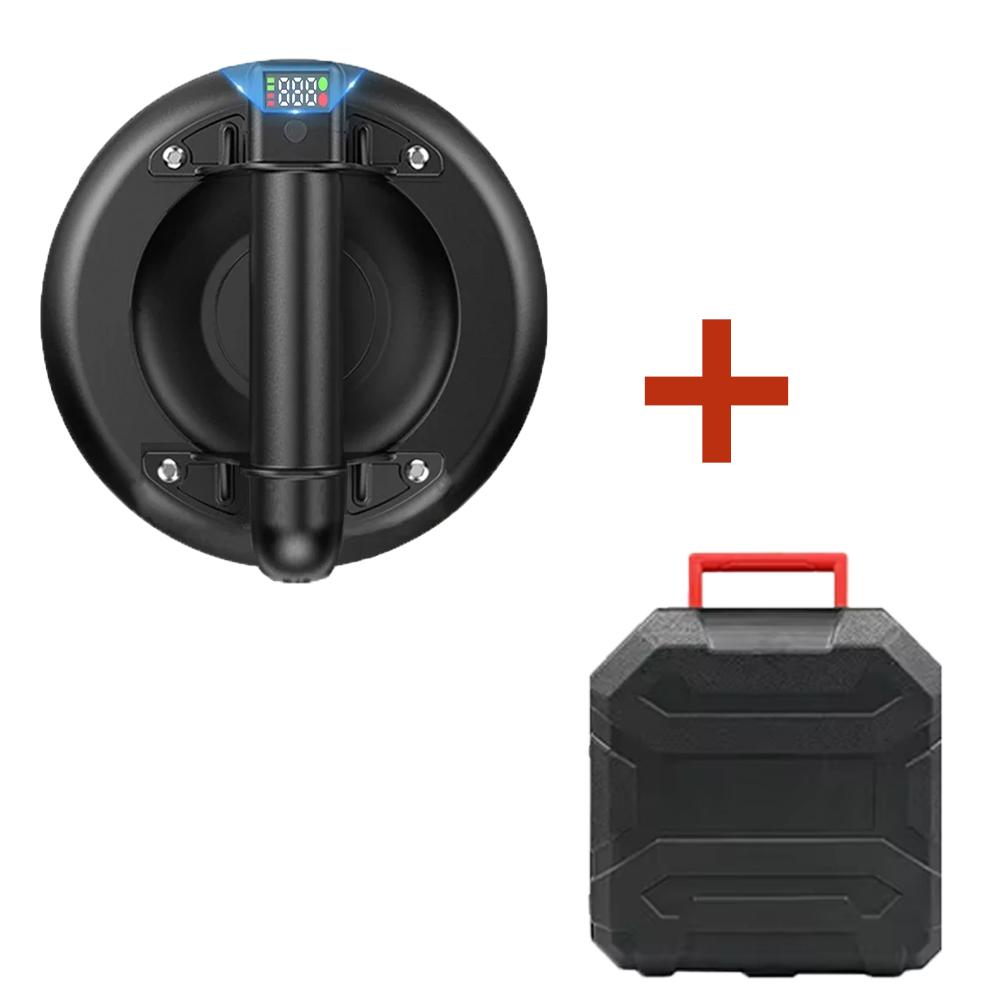 8 Inch 250kg Electric Vacuum Suction Cup Bearing Capacity Heavy Duty Vacuum Lifter for Granite Tile Glass Manual Lifting Powerfu