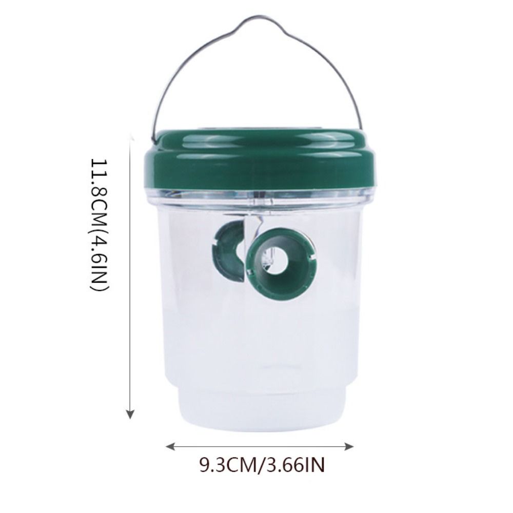 Reusable Solar Fly Catcher Insect Killer Orchard Bee Trap Killer Solar Fruit Fly Trap  Garden Lawn